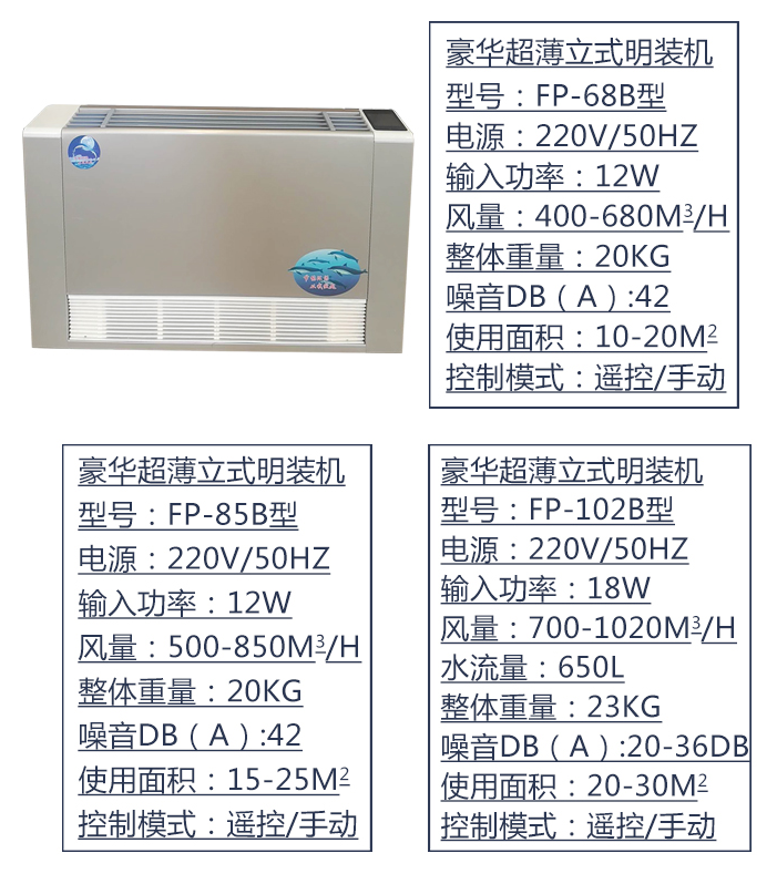 超薄明裝風(fēng)機(jī)盤(pán)管
